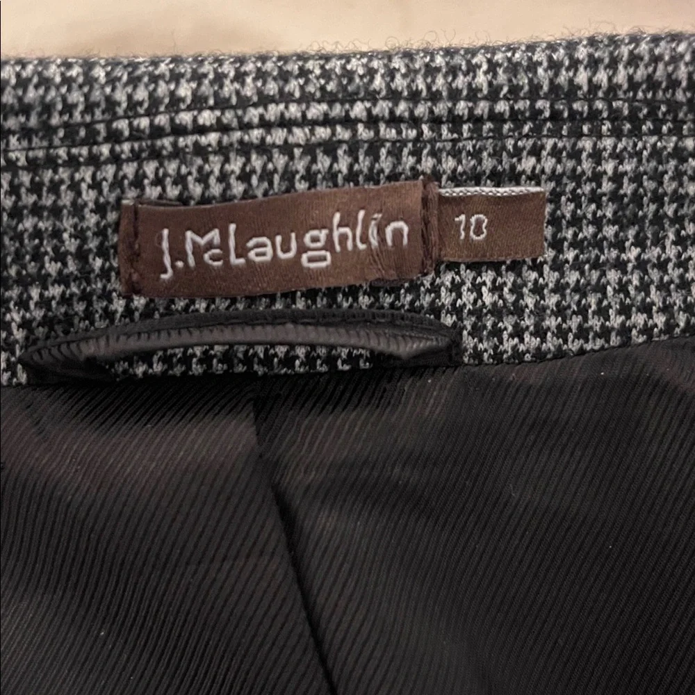 J. McLaughlin Houndstooth Blazer - Picture 2 of 6